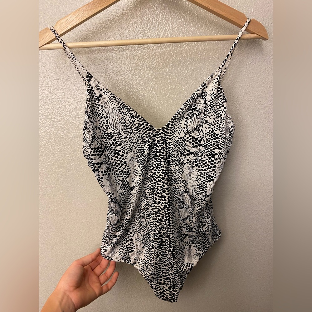 MAI bodysuit. Snake Skin pattern, size medium